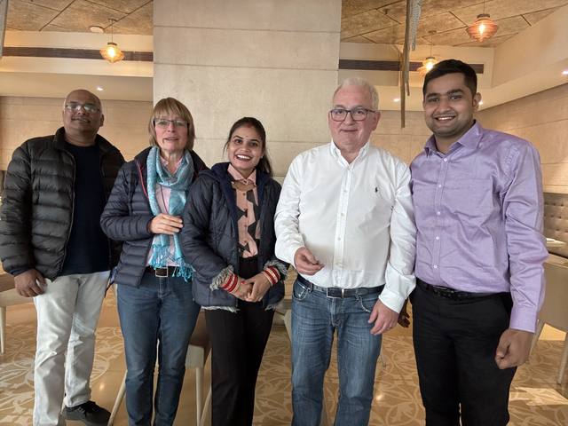 Treffen mit dem Team der Turning Point Foundation